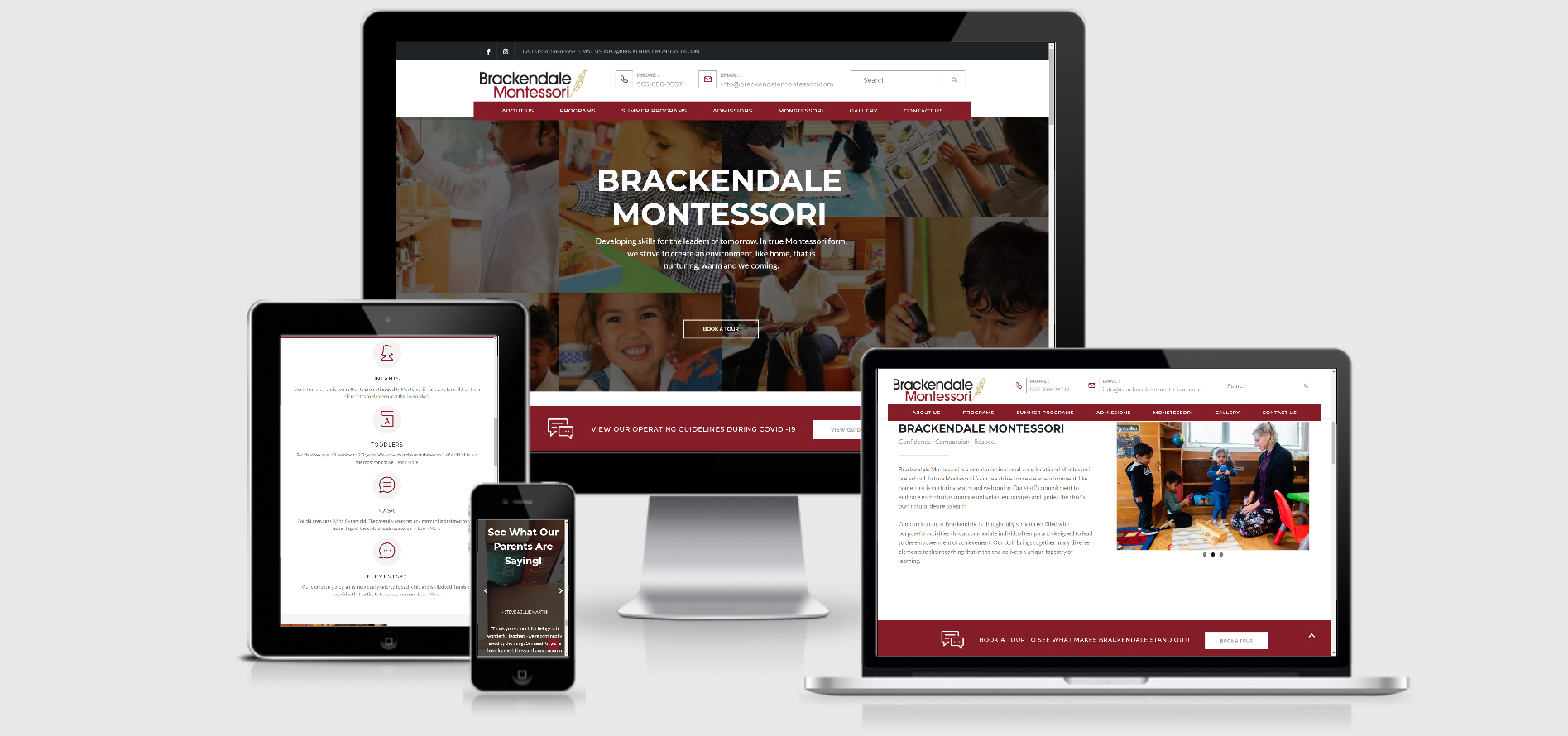 Local Maps optimized website for an Aurora small business