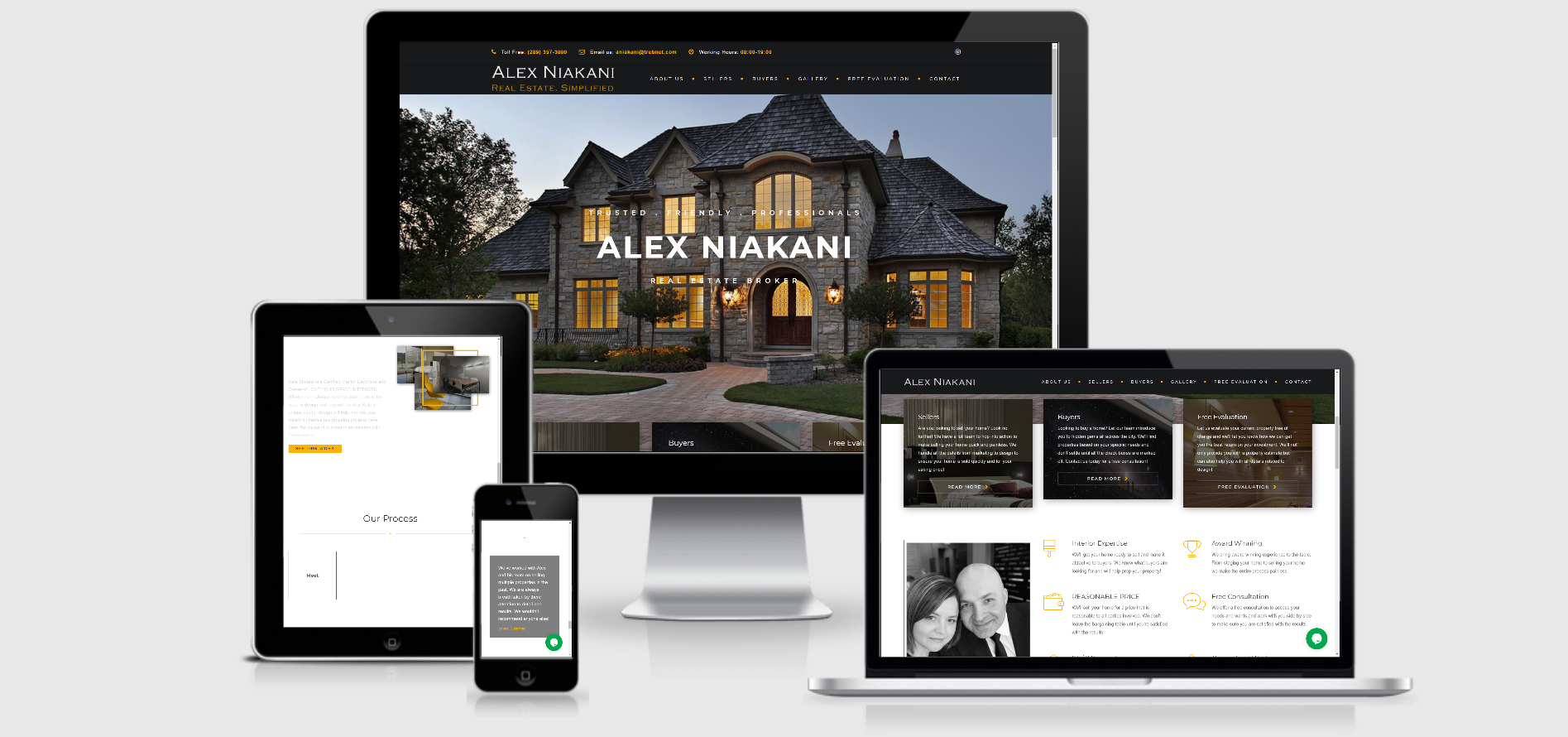 Conversion-driven web design for an Oshawa-based agency client
